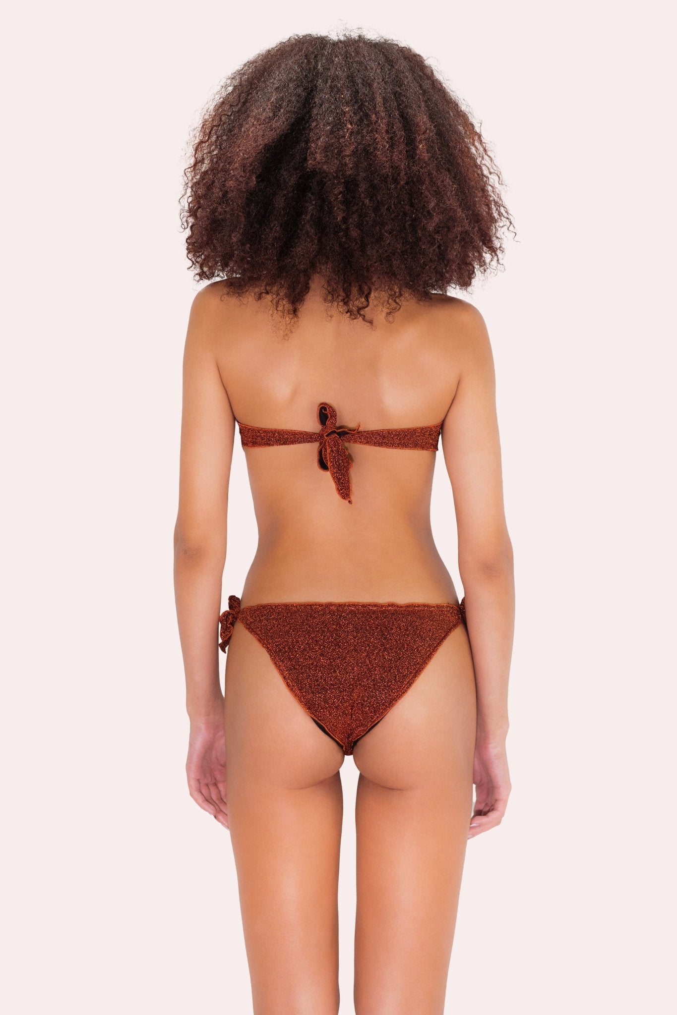 Capri Lurex Bronzo - Bikini - Sinuose