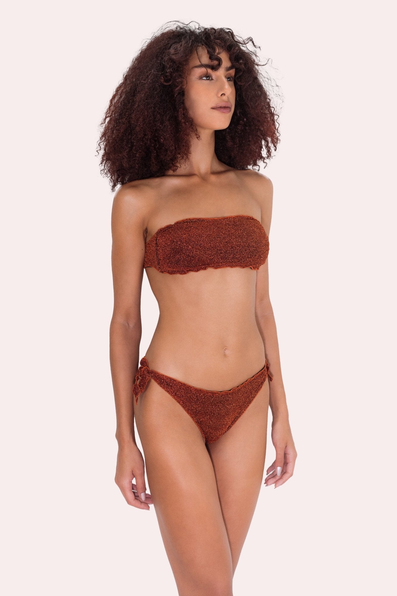 Capri Lurex Bronzo - Bikini - Sinuose