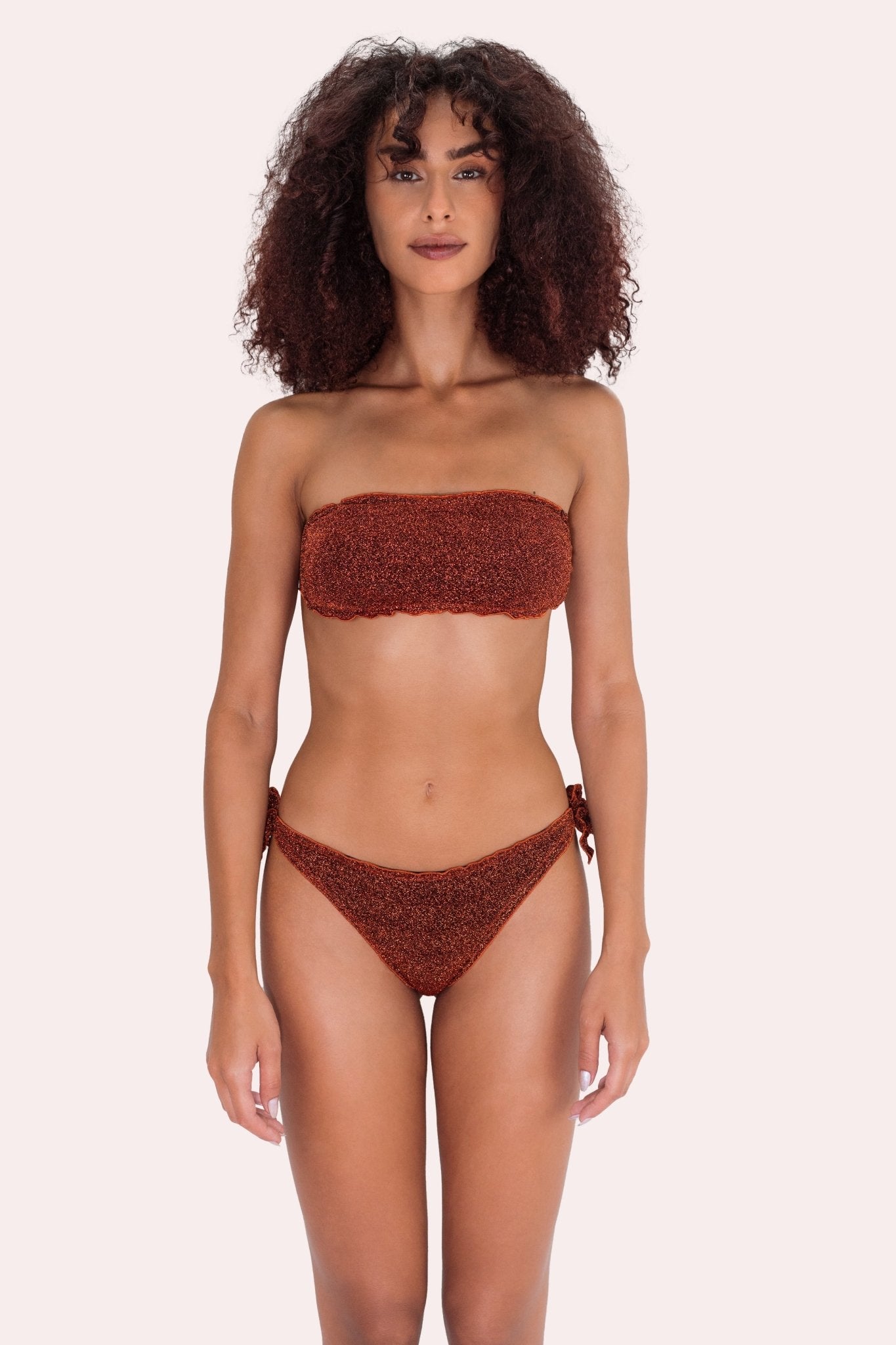 Capri Lurex Bronzo - Bikini - Sinuose