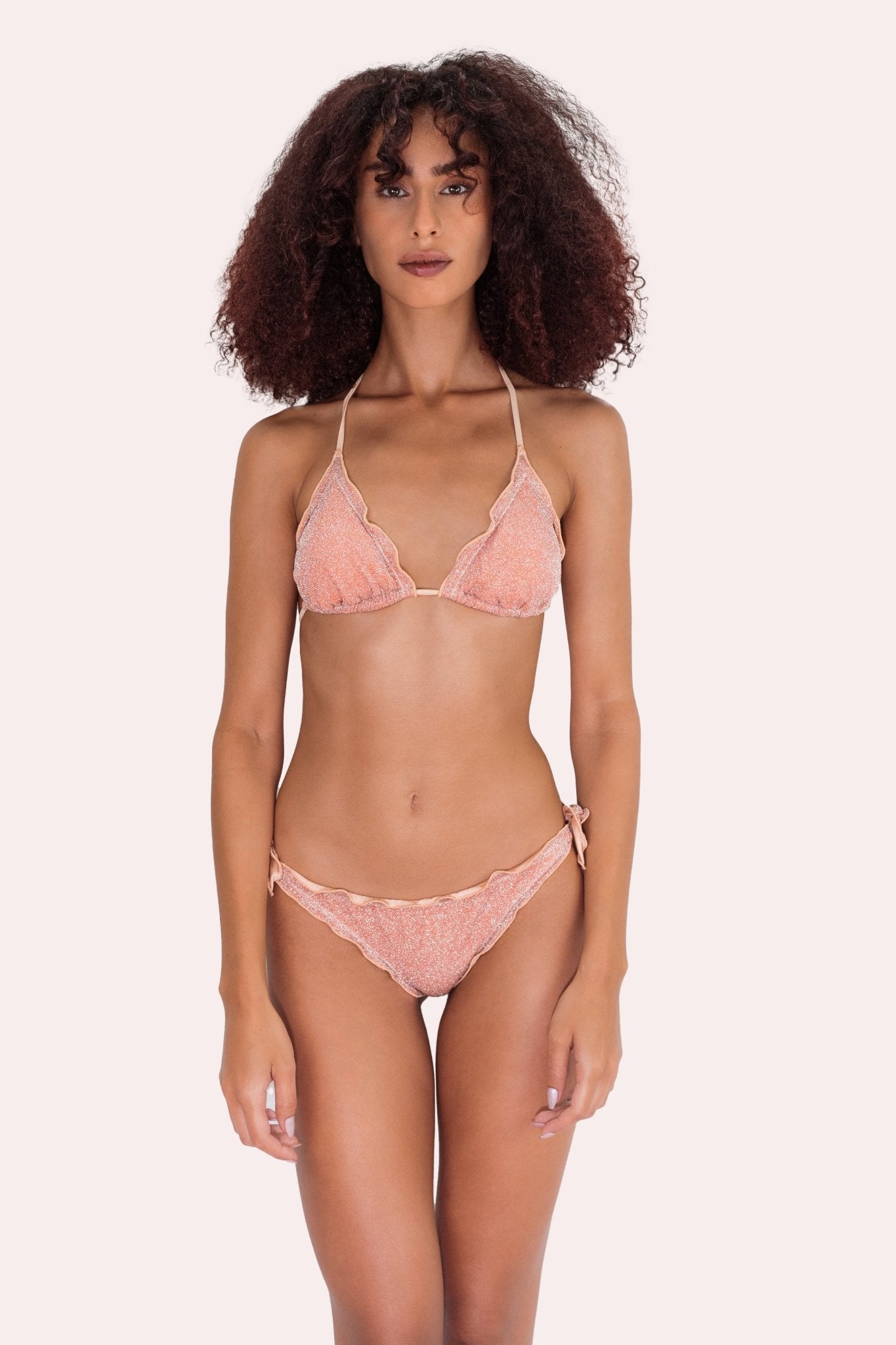 Panarea Lurex Rosè - Bikini - Sinuose