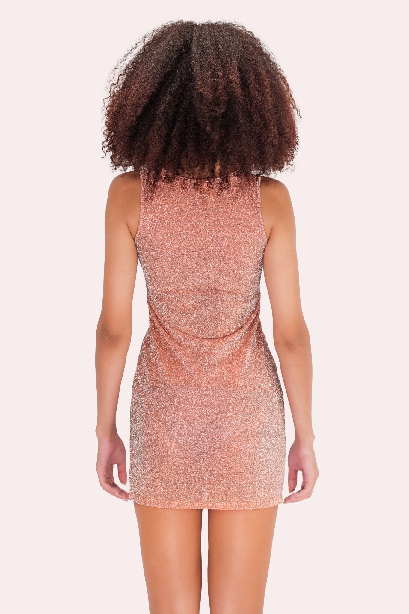 Vestito Dubai lurex Rosè - Sinuose